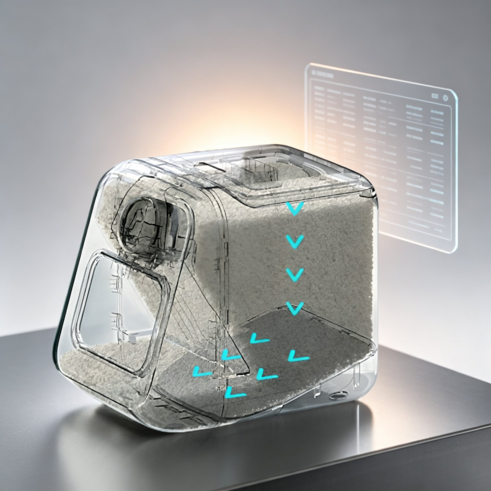 Dispensador de arroz automático 10kg, flujo por gravedad, apertura inferior 