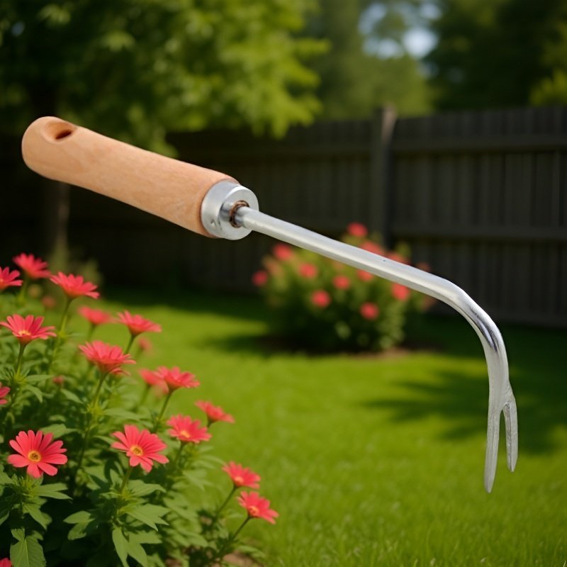 Wooden Handle Weed Puller Tool