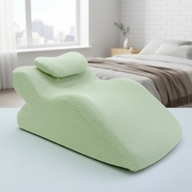 Multifunctional Prone Sleeping Backrest Pillow, Memory Foam Support for Bed
