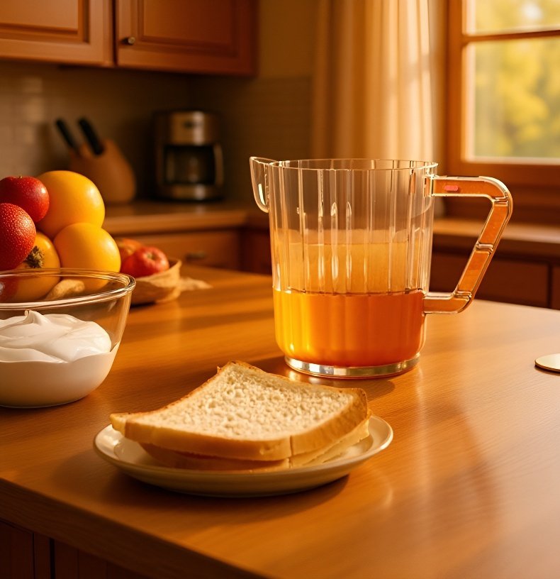 Detailansicht des Pressmechanismus am Schneebesen