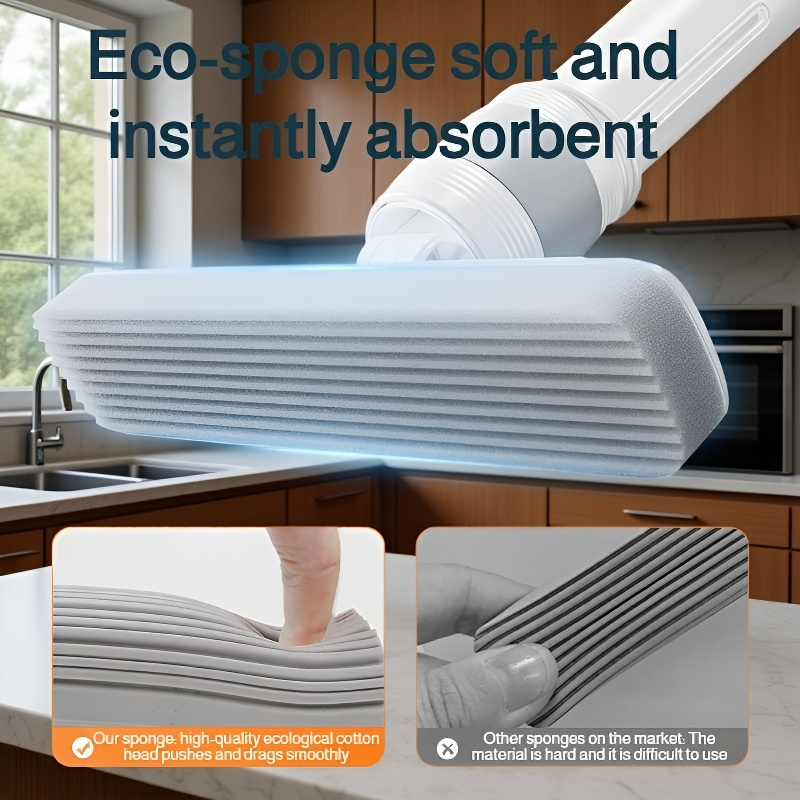 Mini Hands-Free Lazy Mop for Effortless Cleaning