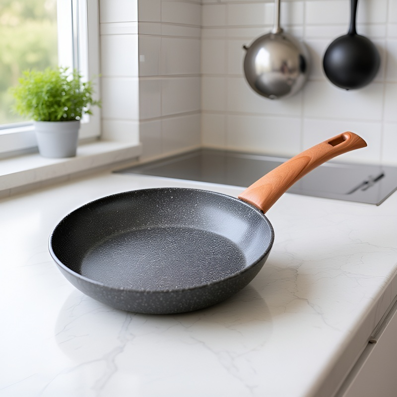 メディカルストーンフライパン、ノンスティックパン、家庭用フライパン、ステーキ＆エッグフライパン、ガスコンロ、電磁調理器、万能フライパン