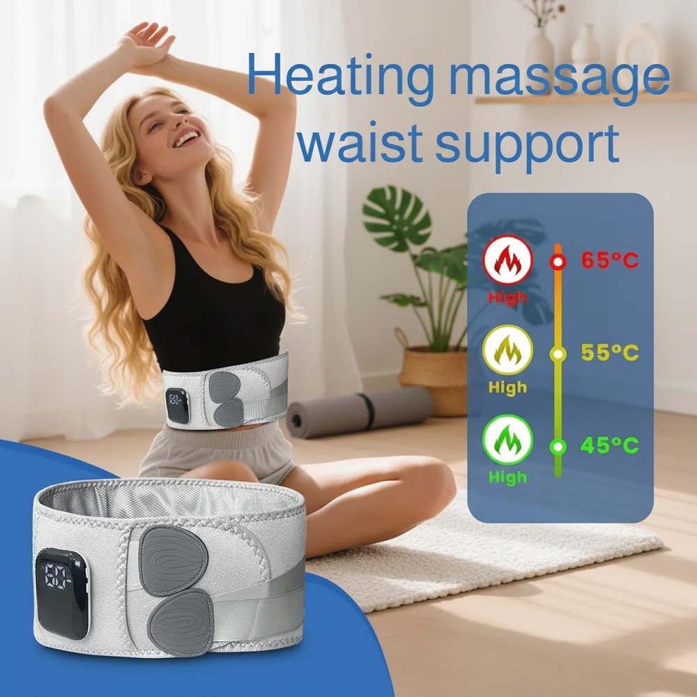 Multifunctional Lumbar Relaxation Massager Belt with Infrared Heating