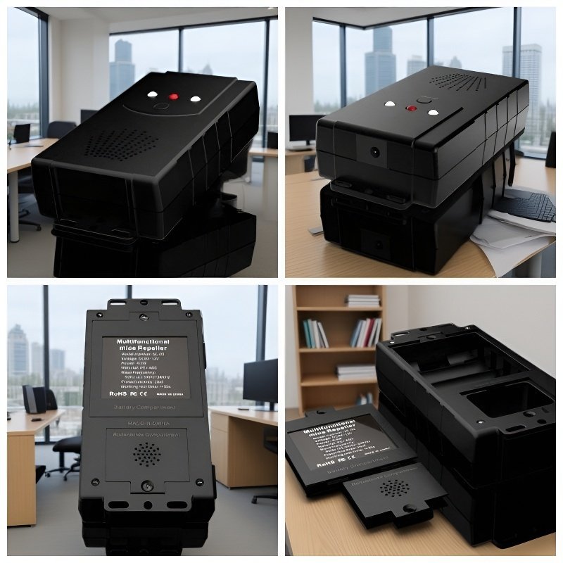 Repelente ultrasónico de ratas para coche, repelente de ratas y roedores para el compartimiento del 