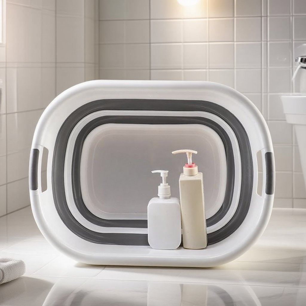 가정용 대형 접이식 플라스틱 대야