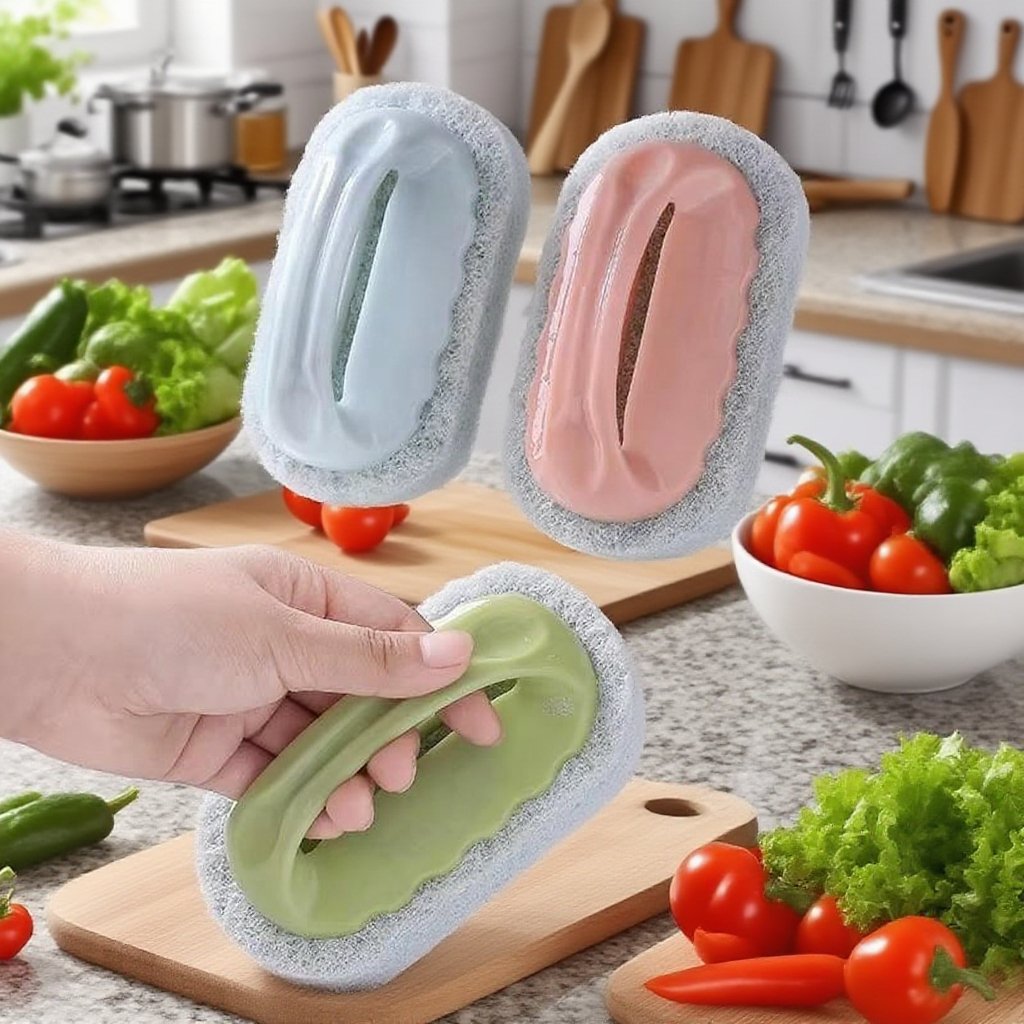 다기능 주방 청소 브러시