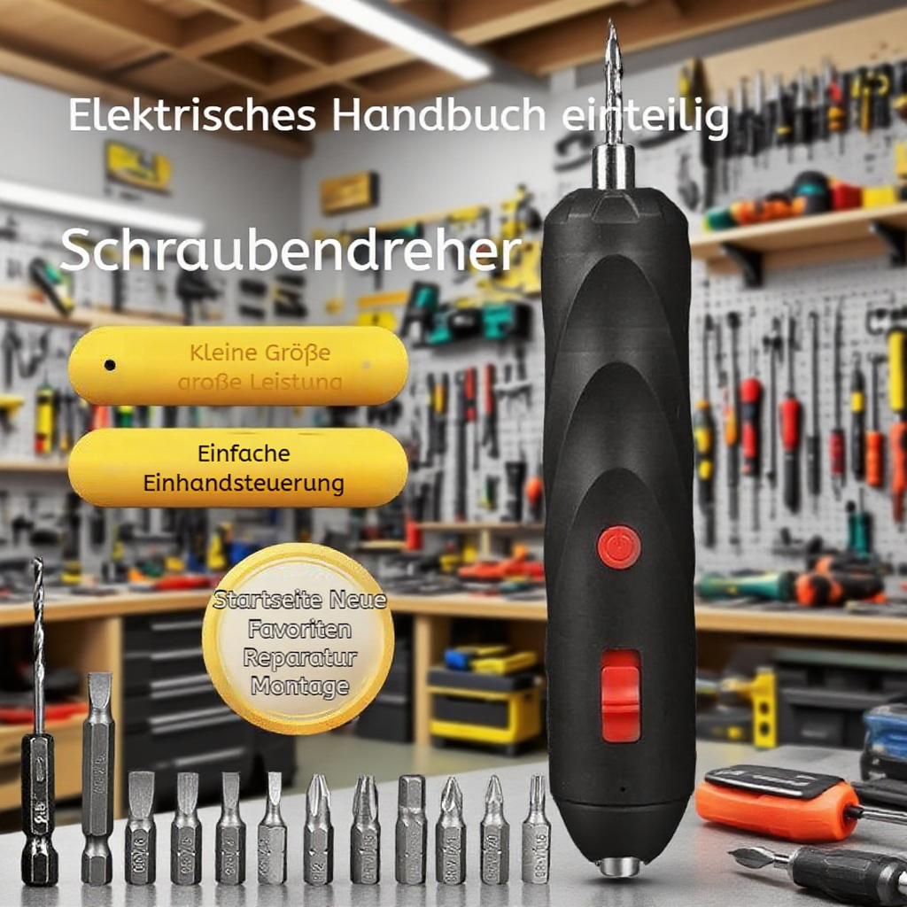 Multifunktionaler elektrischer Schraubendreher