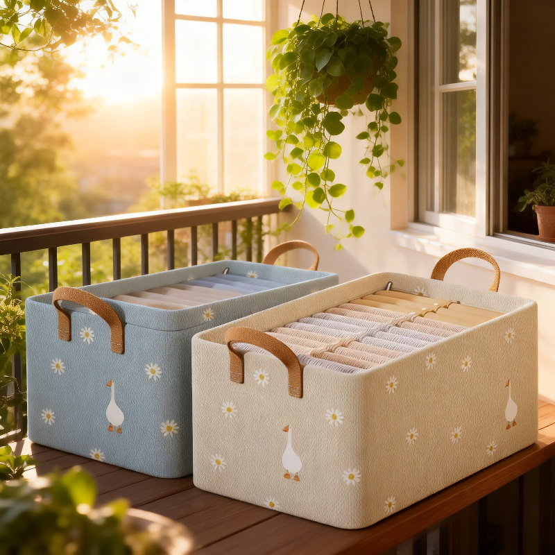 Fabric Collapsible Clothes Storage Drawer Cabinet