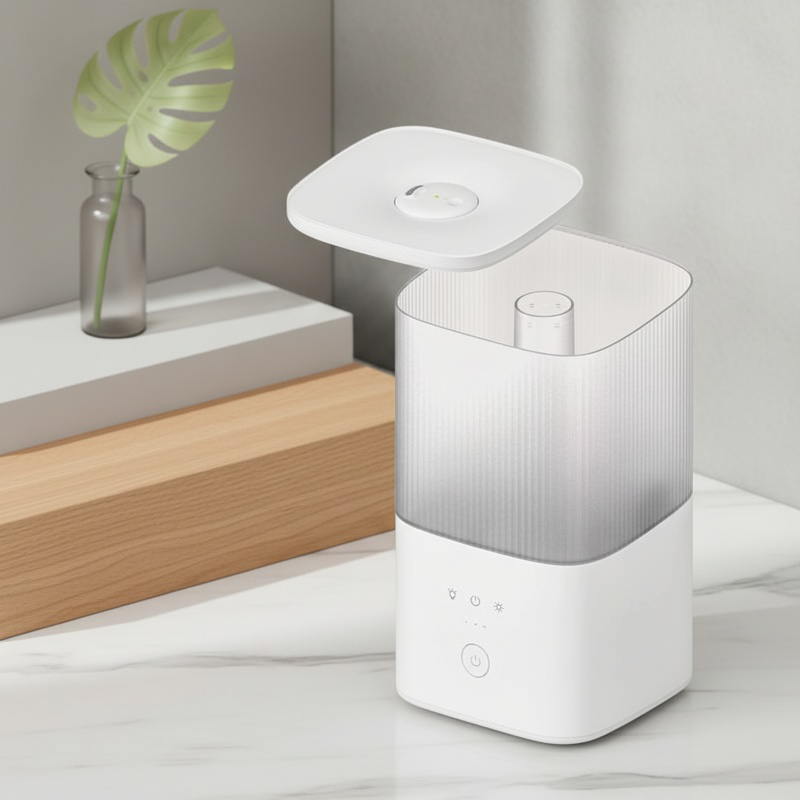 Modern Home Air Purifier and Humidifier Combo