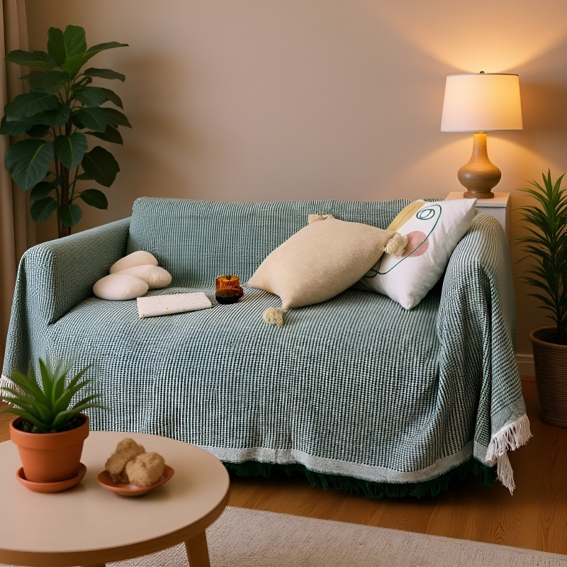 소파 담요 만능 면사 풀커버 소파 타월 소파 커버 풀커버 담요