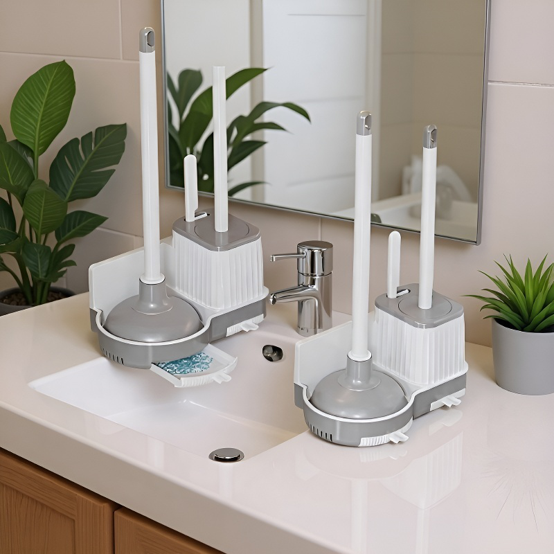 Escobilla de baño de pared