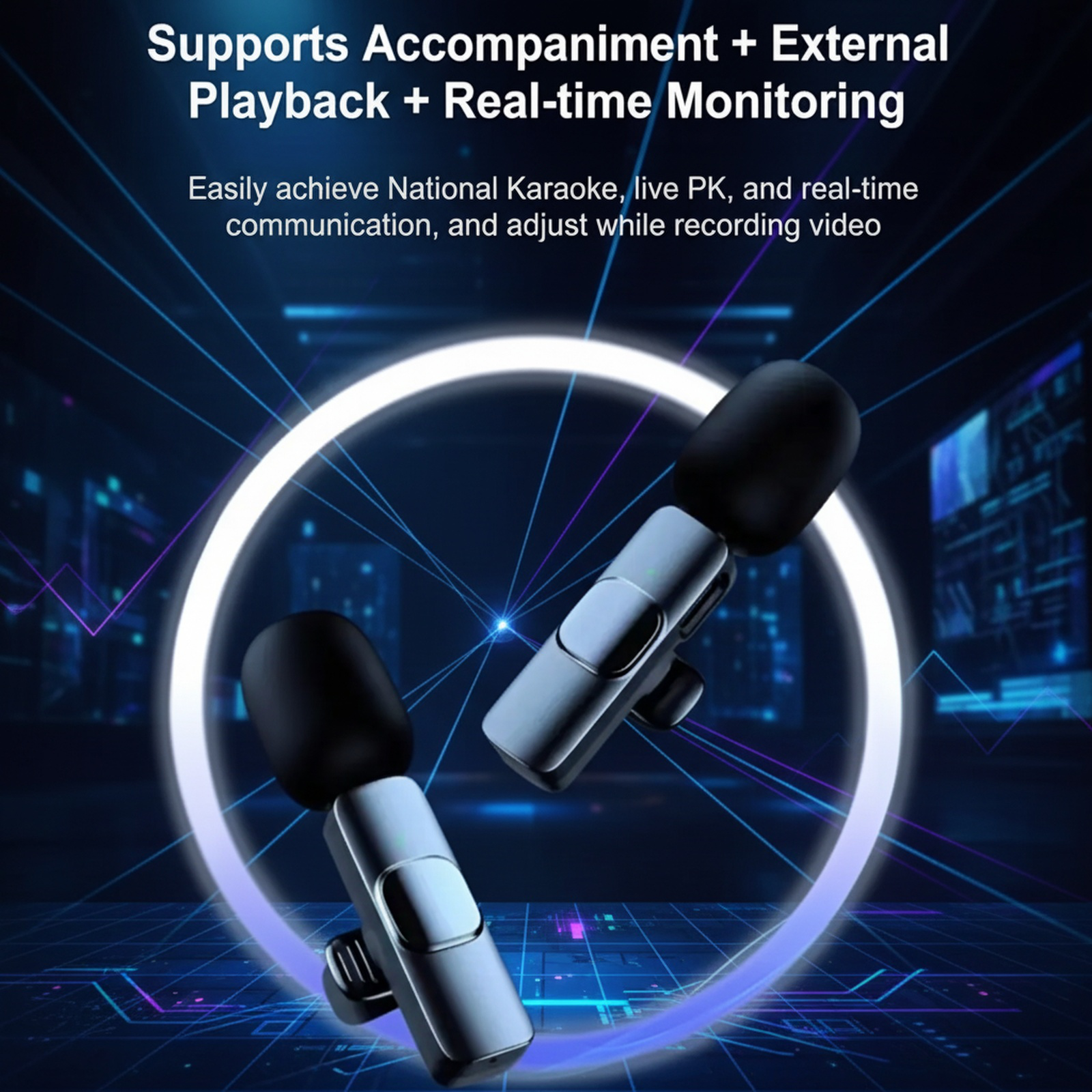 Professional Microphone for streaming and recording