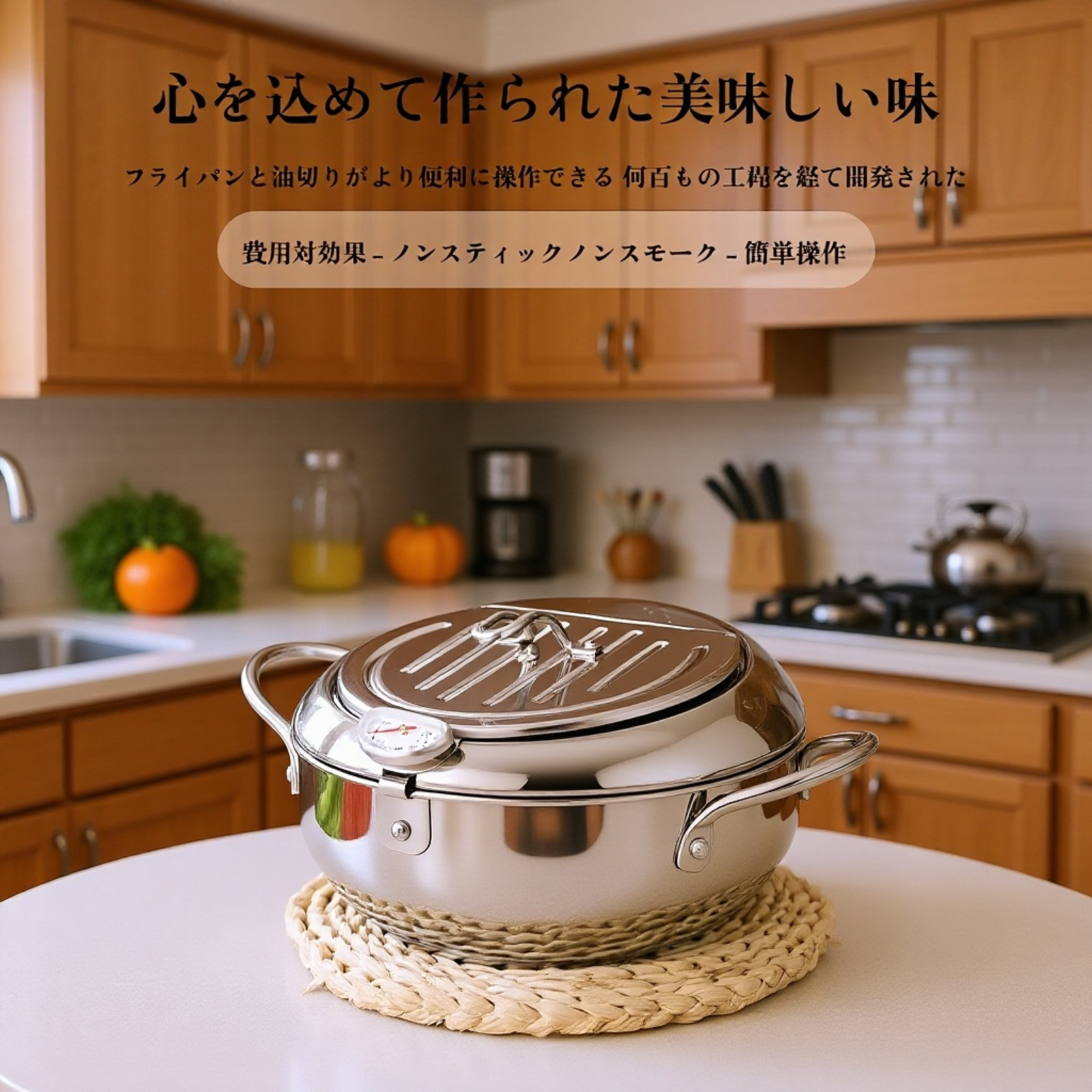 家庭用天ぷらフライヤー