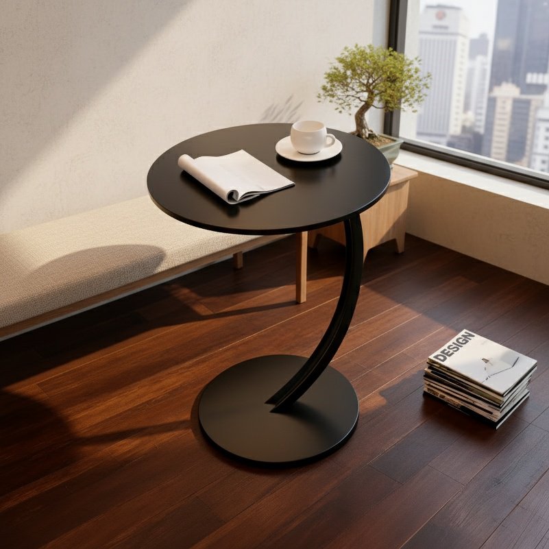 Petite table à thé moderne pour salon, table d'appoint mobile pour maison, petite table de chevet