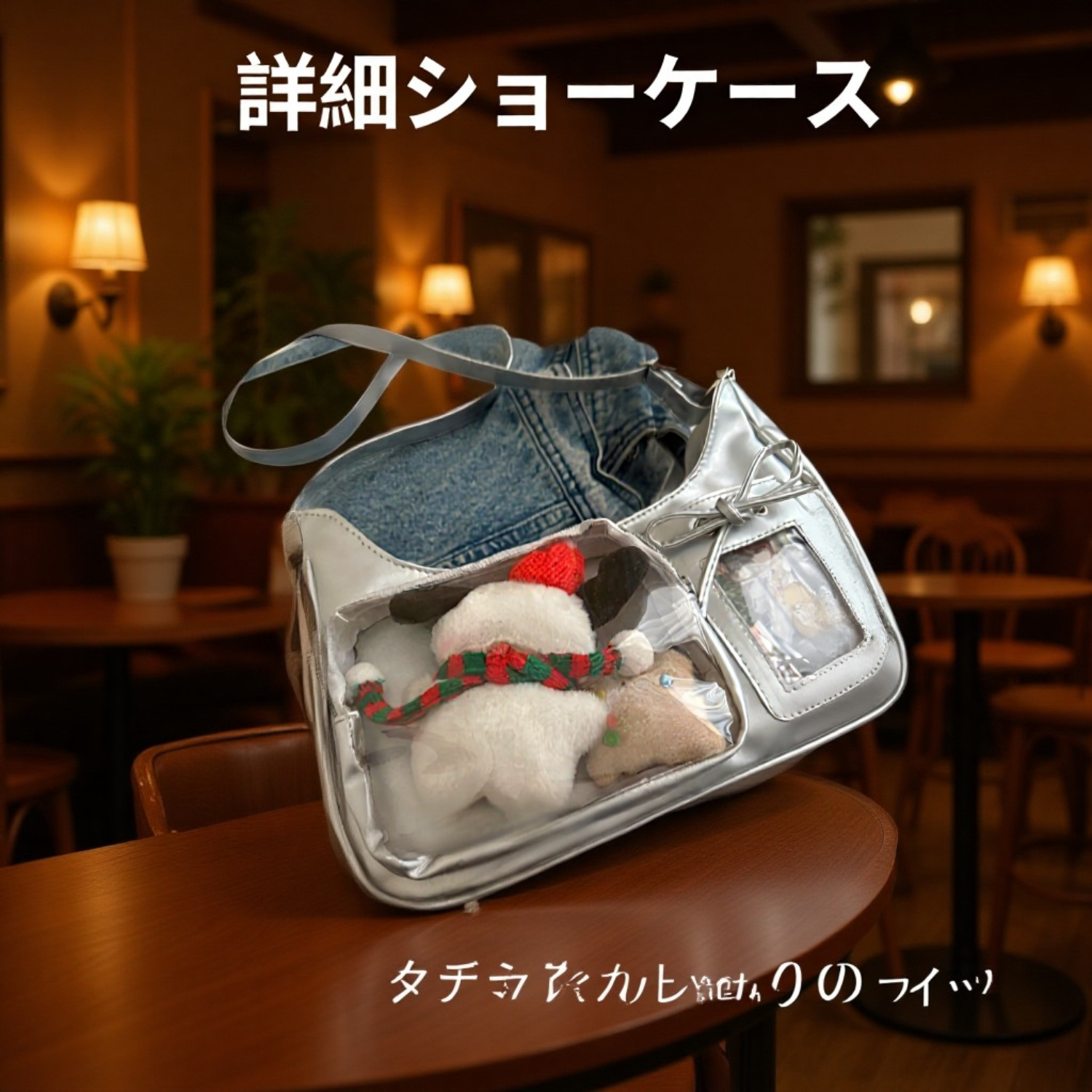 学生向け大容量痛バッグの収納力