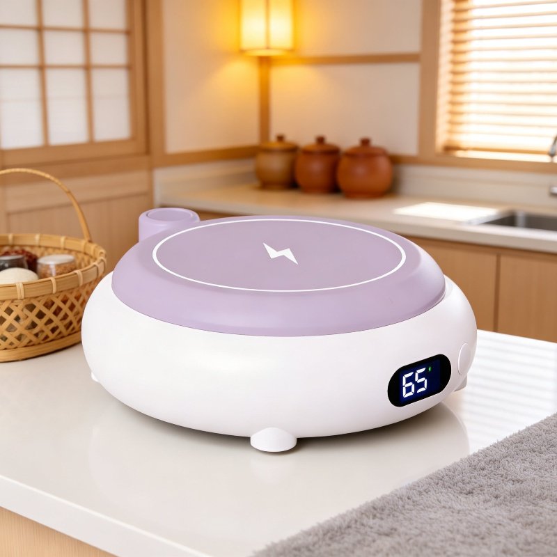 Portable Wireless Temperature-Control Mug for Office