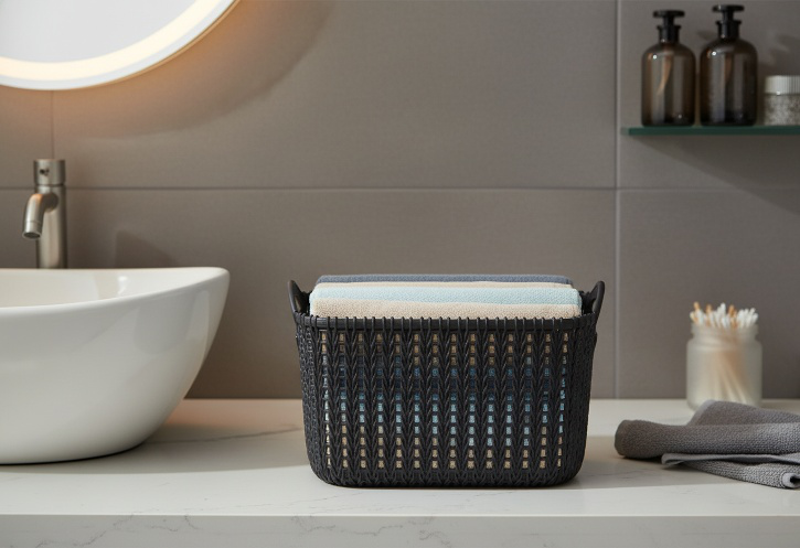 Sturdy and durable laundry bin for daily use