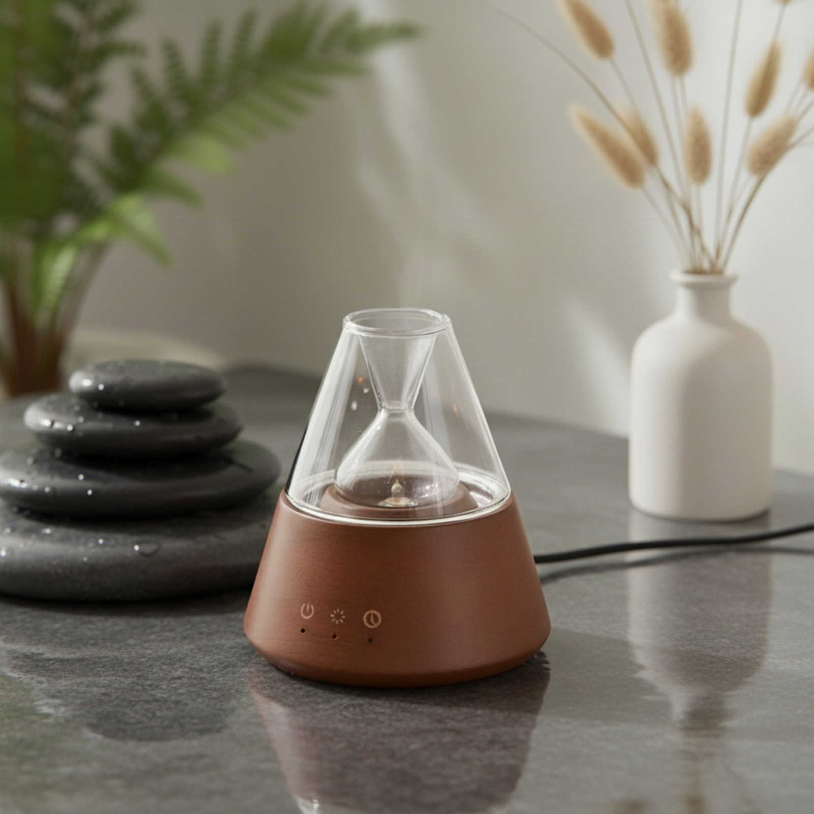 Ultraschall-Aromadiffusor mit Kühlnebel, geeignet für Zuhause und Schlafzimmer