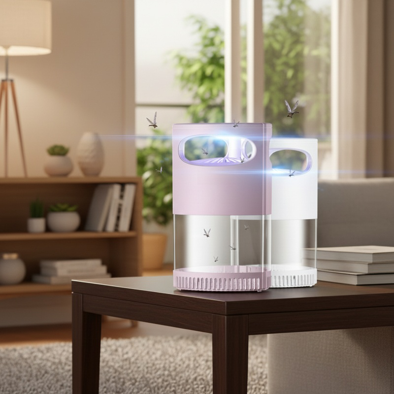 Lampe photocatalyseur innovante contre moustiques