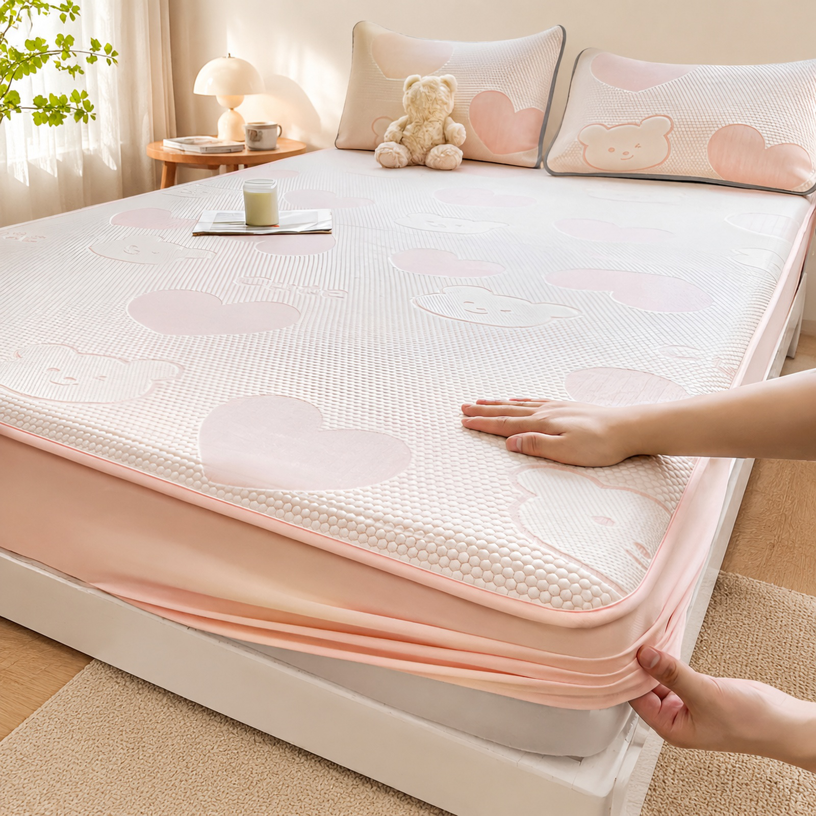 Washable tofu cooling mat for babies