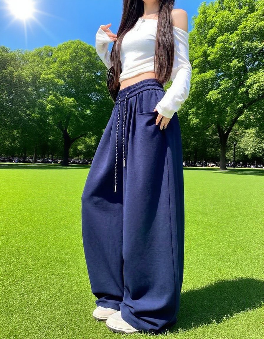 Moderní volné kalhoty pro ženy