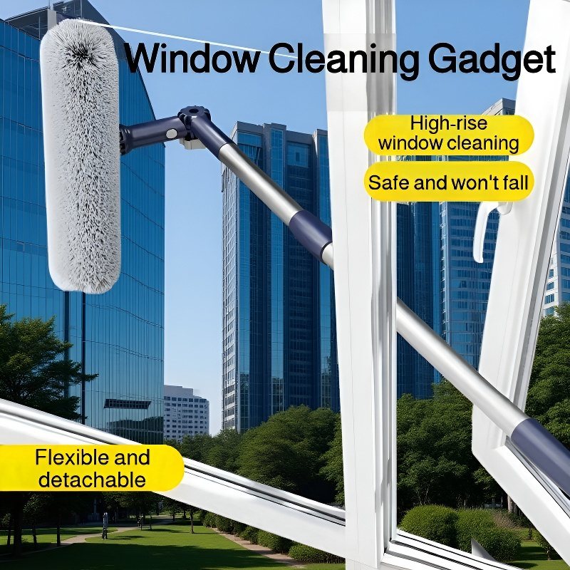 Multi-functional Telescopic Window Wiper