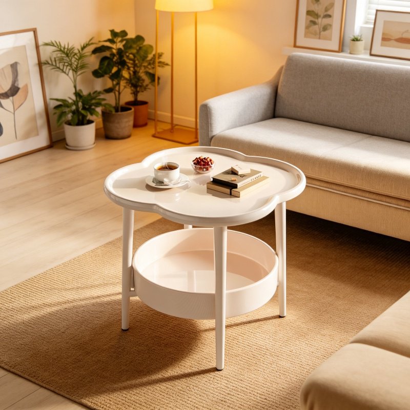 Creative side table Organizer Stable Furniture Uniform force multifunction Bedroom Shelf Bedroom Cof