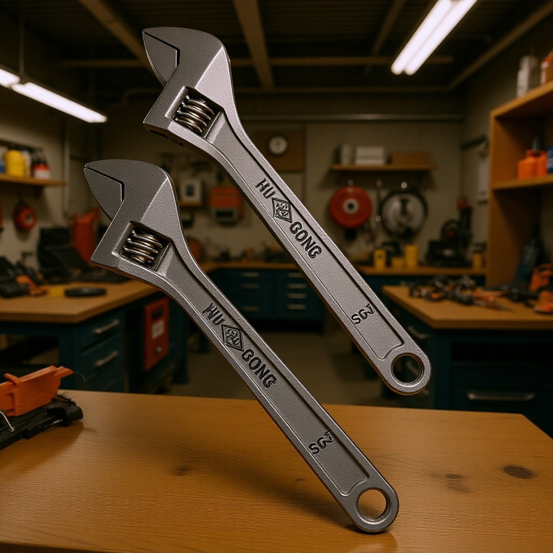 Rostfreier Chrom-Maulschlüssel verschiedene Größen