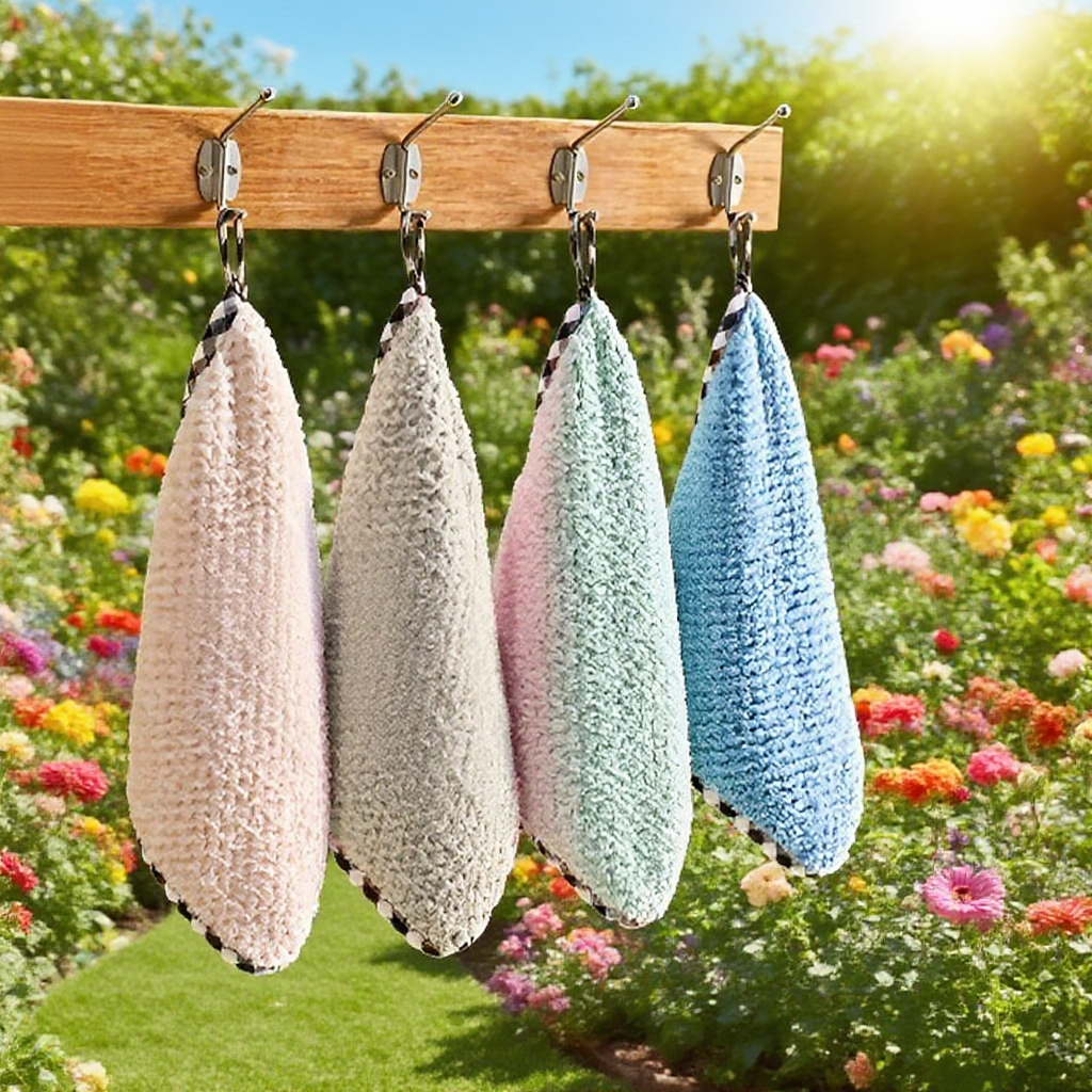 Kuchyňská utěrka z korálového flísu, nelepí na olej