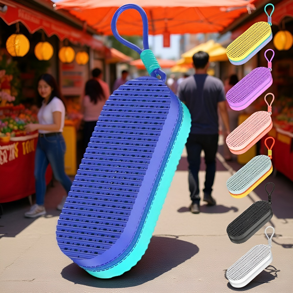 シリコン製メガネ収納ケース 耐衝撃 通気性あり 水泳ゴーグル保護ケース