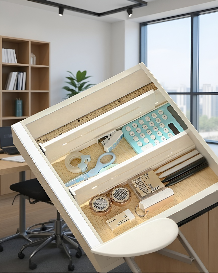 キッチン引き出しに設置した分格割隔板