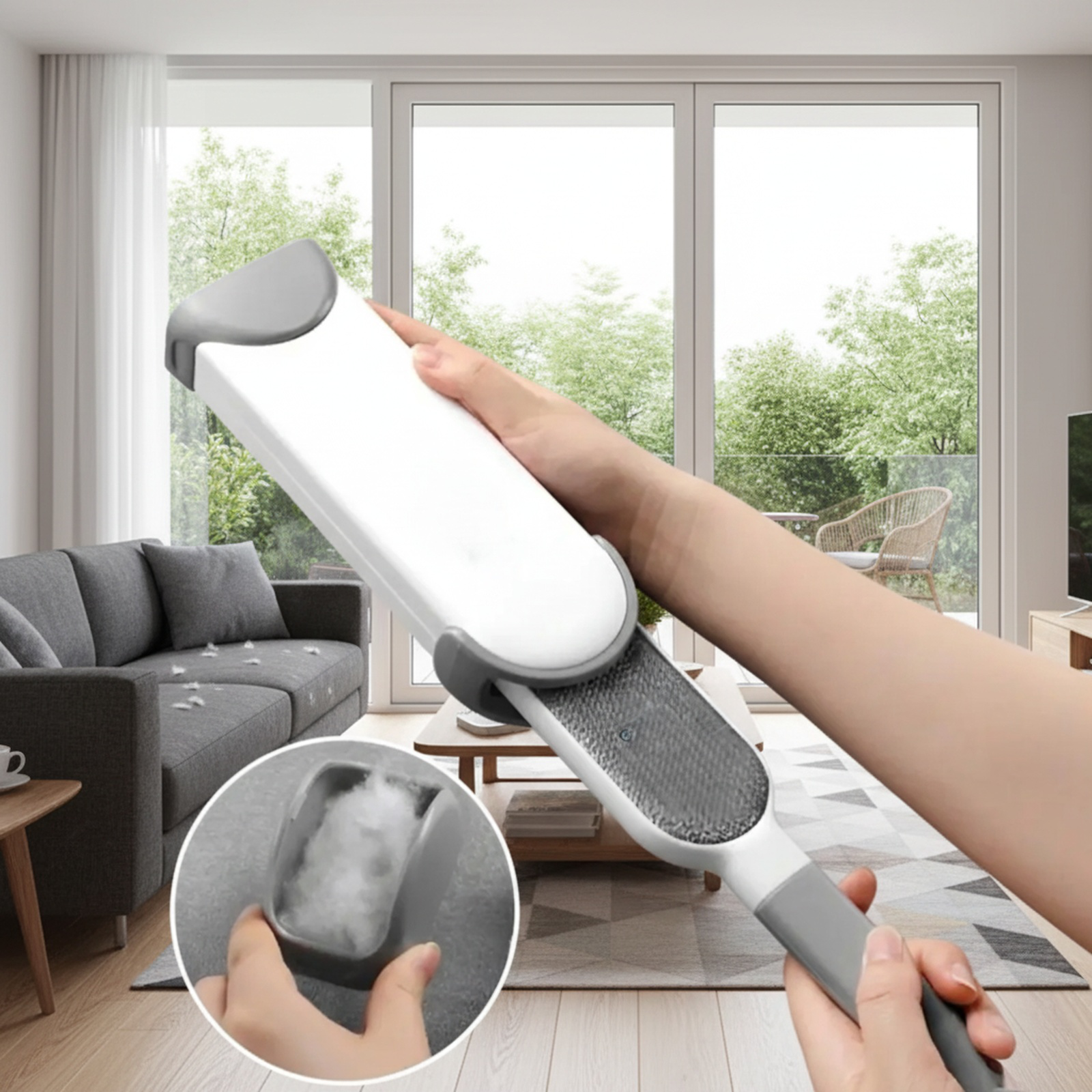 衣類、ほこり、毛の除去用リントローラー、シュリンク収納ボックス、家庭用ペットの毛用静電ブラシ。