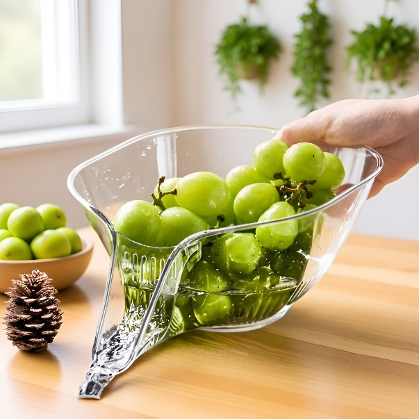 Panier d'égouttage pliable pour cuisine, panier de drainage multifonction pour évier domestique