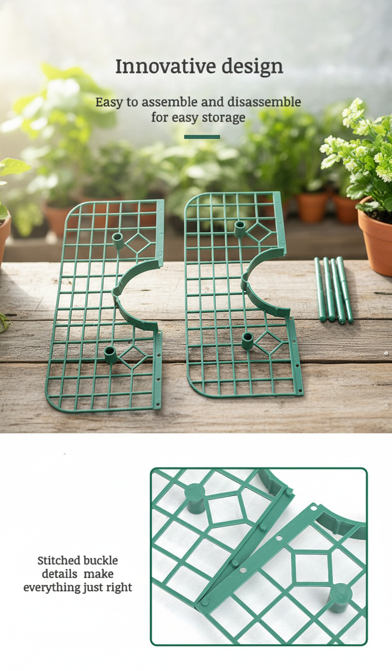 PP material strawberry planting frame with strawberries