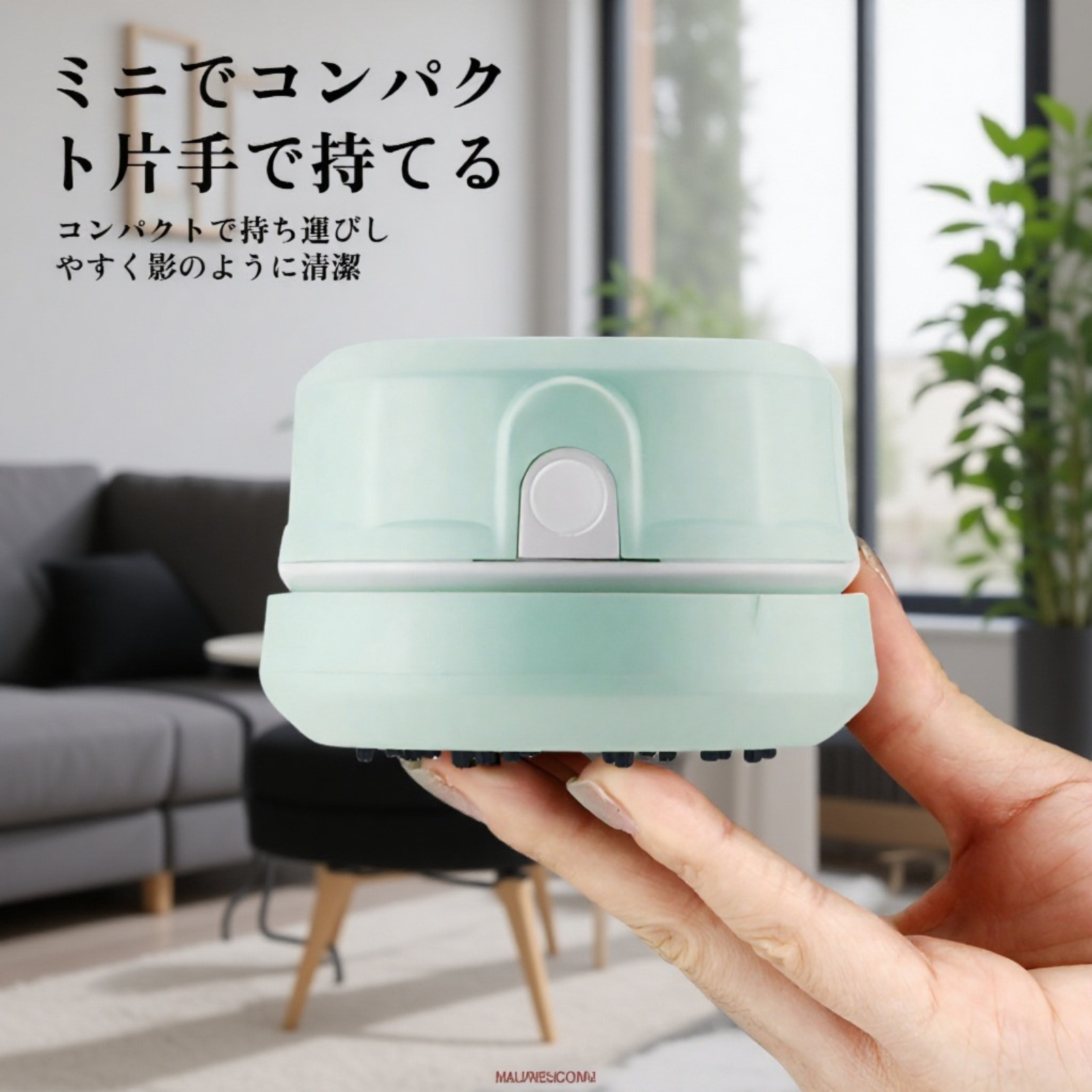 コンパクトサイズの清掃機