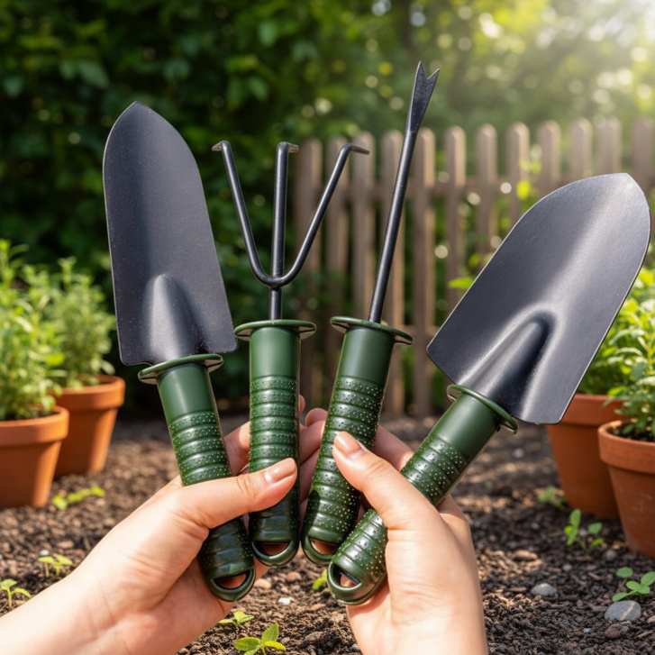 Garten-Handschaufel, multifunktionales Werkzeug zum Umgrabe