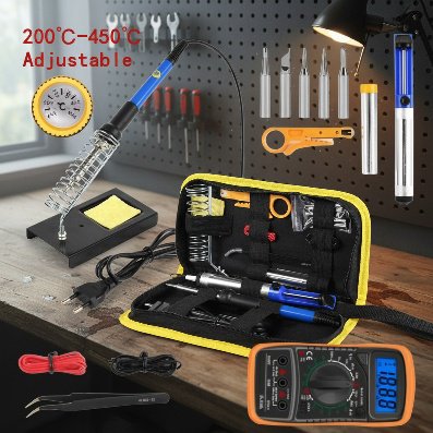Endothermic Soldering Iron Work Scene Adjustable Temperature