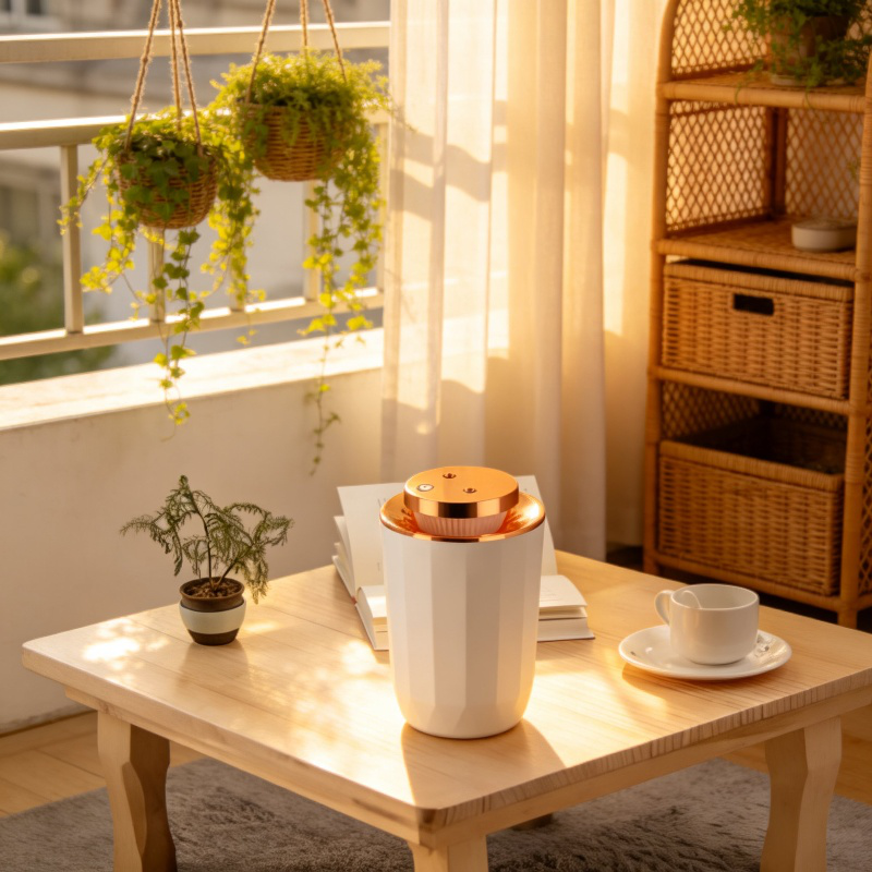 Multifunctional humidifier enhancing air quality