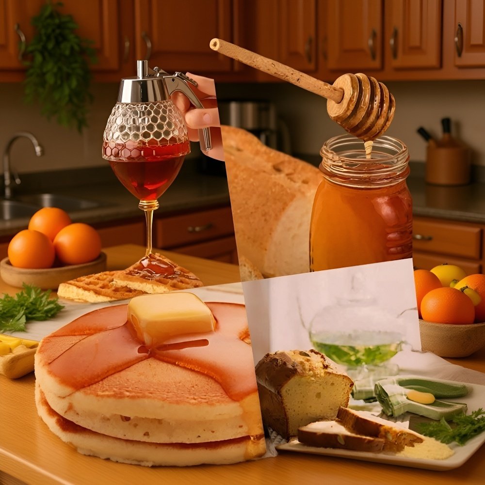 Dispensador de miel sin derrames