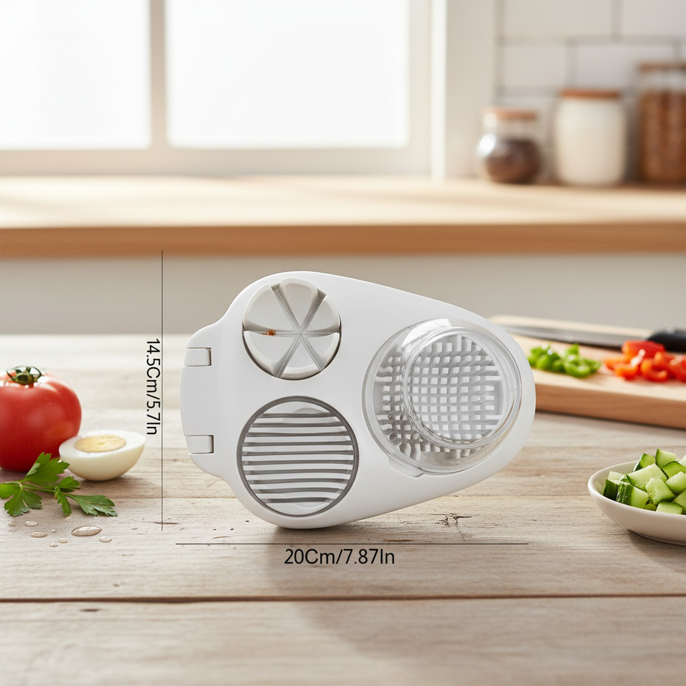 3-in-1 Multifunktionaler Eier-Schneider für den Haushalt