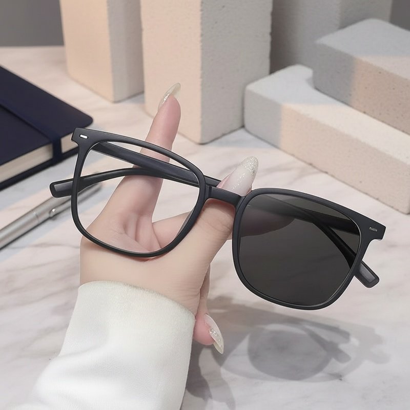 Lunettes optiques à réglage de lumière, style polyvalent