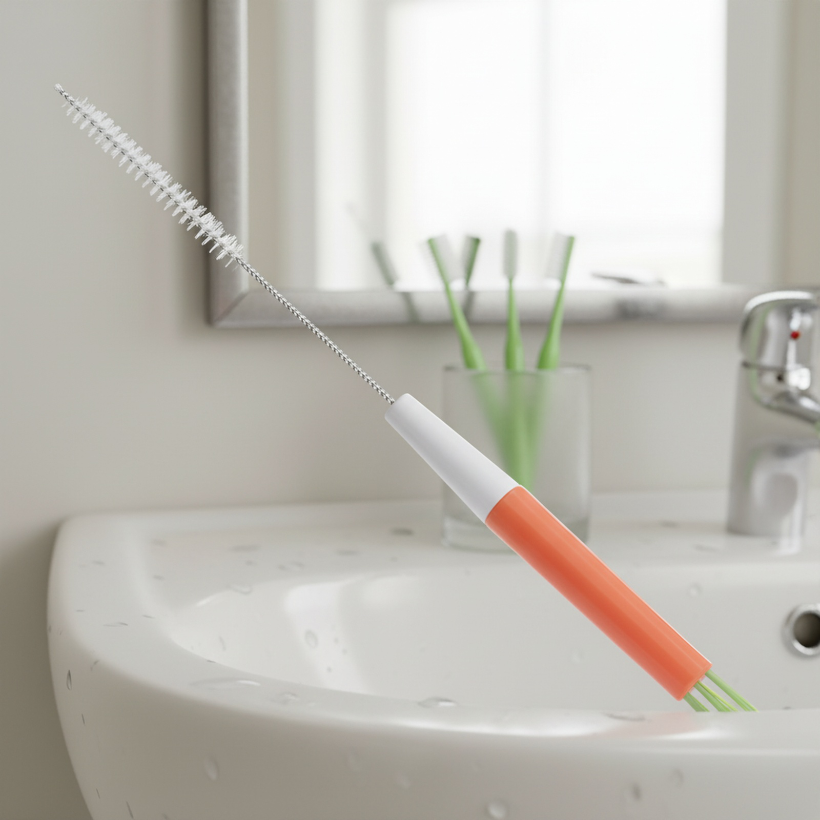 Multifunctional Straw Brush for Baby Bottles and Cups