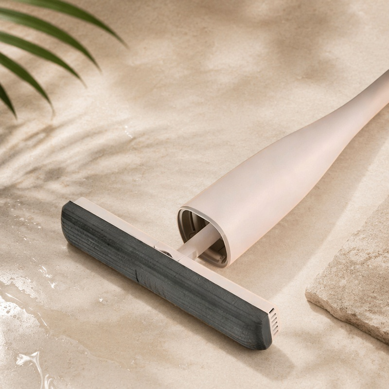 Mopa de esponja para suelos con algodón absorbente