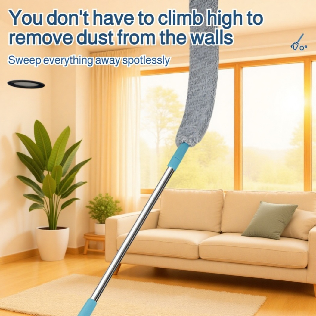 Extendable Dust Removal Duster for Home Cleaning