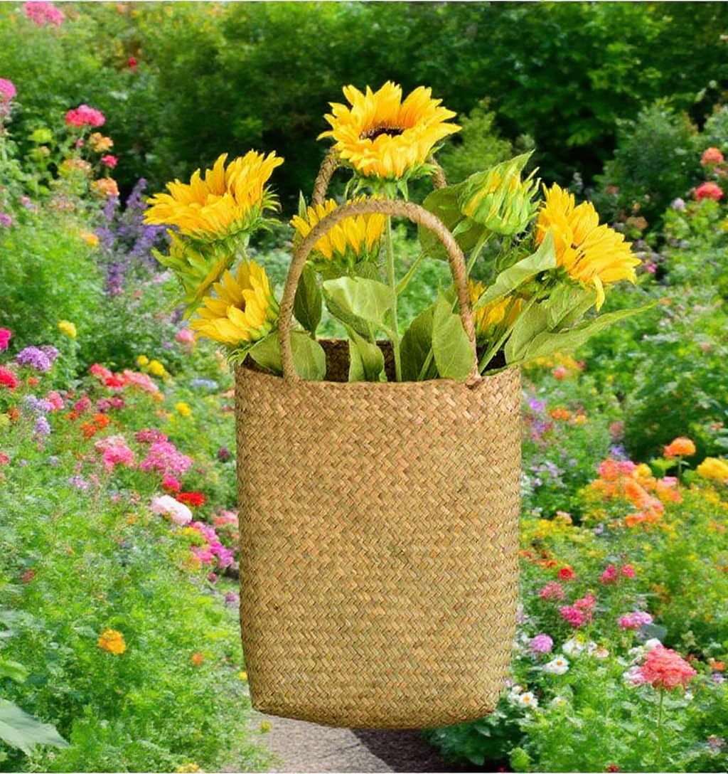 Bolso colgante moderno de algas marinas para decoración