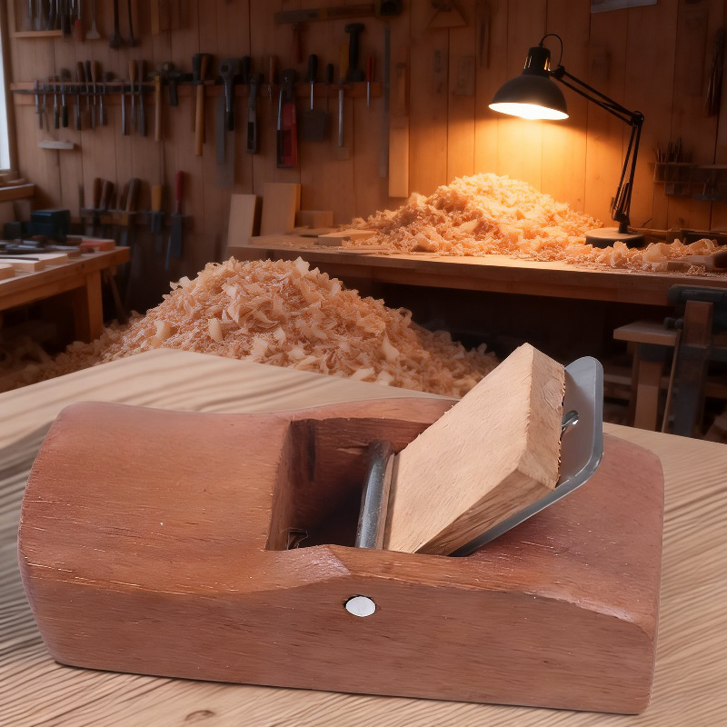 Cepillo de caoba para recortar bordes, herramienta manual para biselar madera