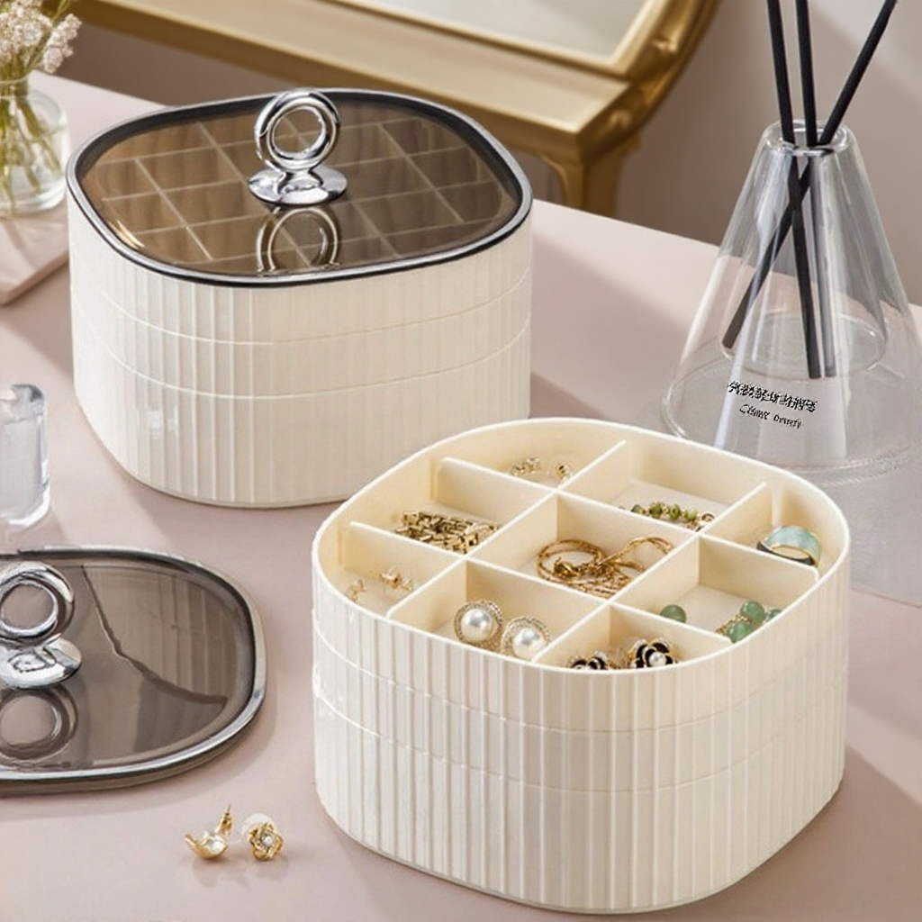 인플루언서 고퀄리티 다층 수납 액세서리 수납함