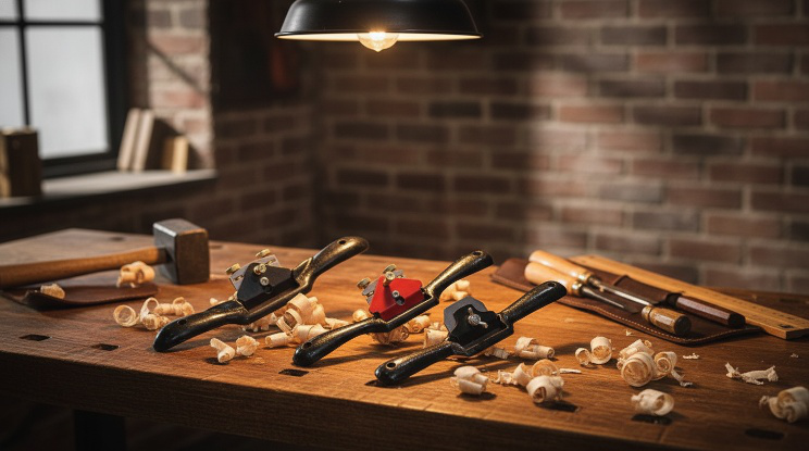 Tischler Handhobel und Trimmer Kombination