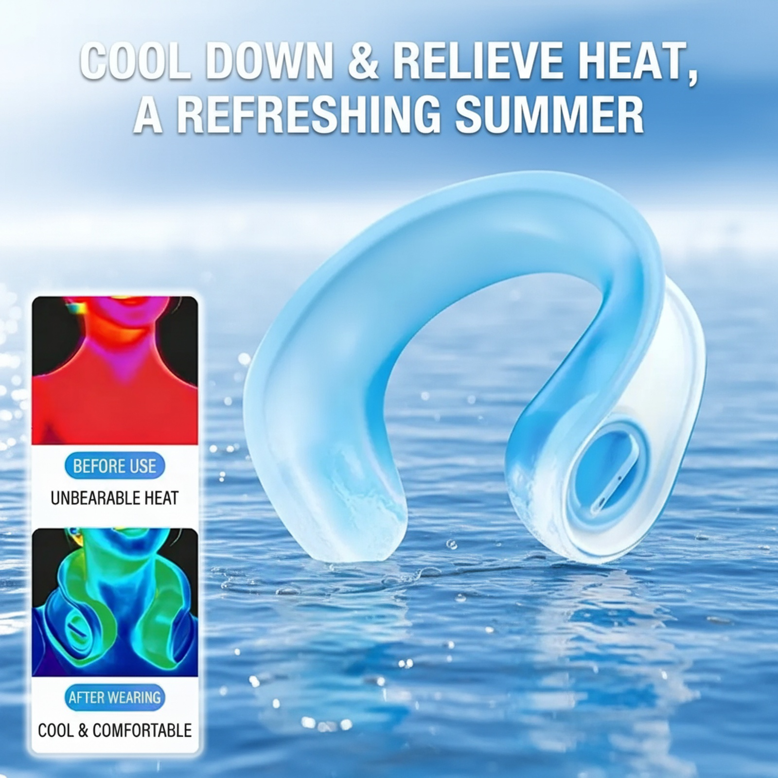 Ucool Portable Neck Fan, Your Summer Outdoor Cooling Essential