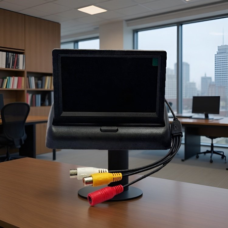 شاشة عرض للرؤية الخلفية قابلة للطي للسيارة